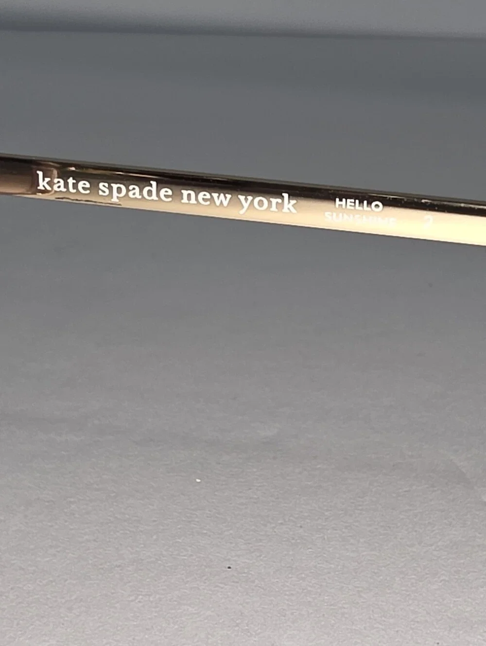Kate Spade Sunglasses Nicola Purple frame Hello Sunshine Oversize Round